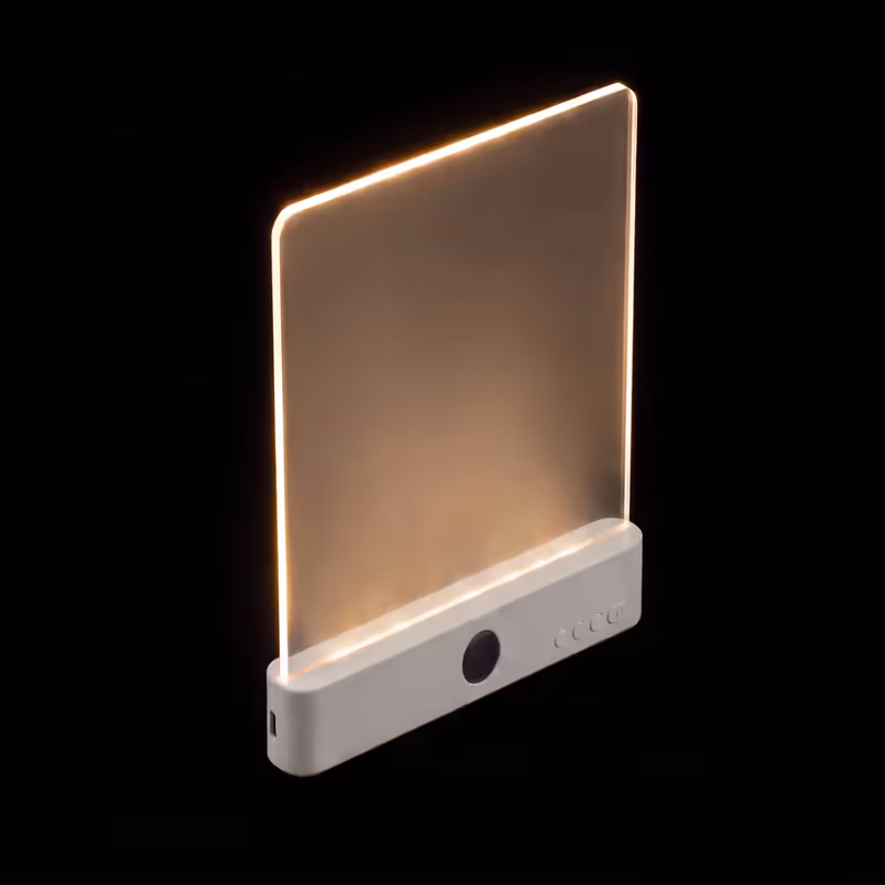 The Lorelight panel, white finish